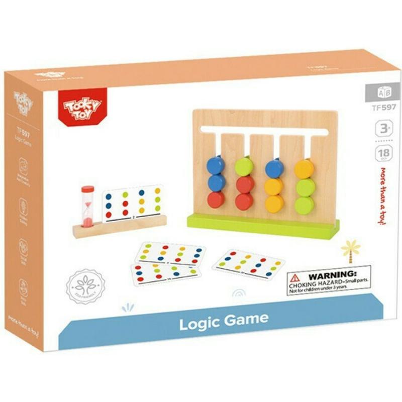 Tooky Toy Ξύλινο Παιχνίδι Λογικής