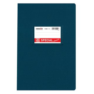 Τετράδιο Special Classic Ριγέ/Λευκό Β5 φ50 Βαθύ Μπλε - Typotrust