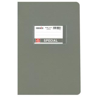 Τετράδιο Special Color Ριγέ Β5 φ50 Γκρι - Typotrust