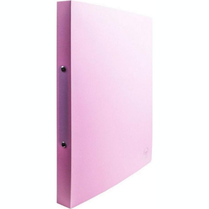 Typotrust Ντοσιέ PP Α4 2 Κρικ 2.6 cm Ράχη Pastel Pink