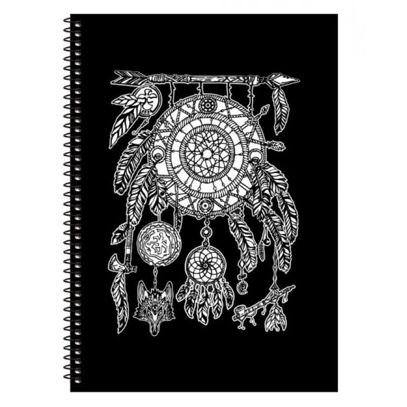 Typotrust Τετράδιο Σπιράλ Velvet A4 2 Θεμάτων - Ονειροπαγίδα