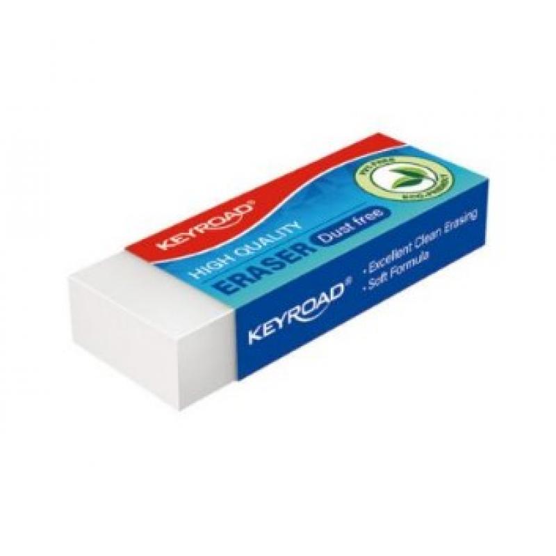 Keyroad Γόμα Λευκή 60χ22χ12 mm