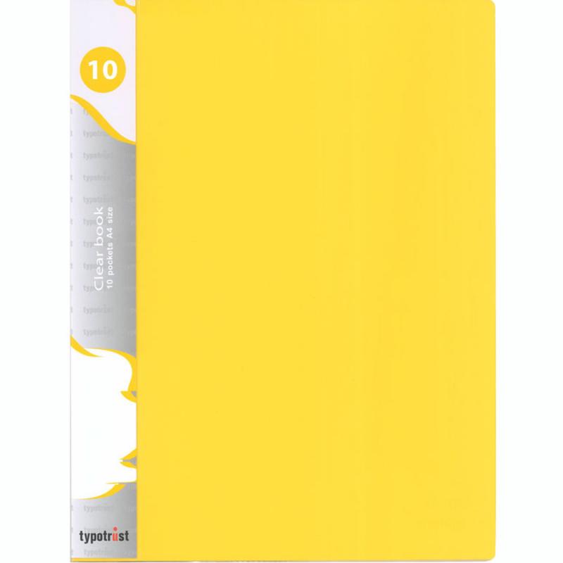 Σουπλ Α4 20 Θέσεων Κίτρινο Fluo - Typotrust