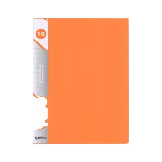 Σουπλ Α4 10 Θέσεων Πορτοκαλί Fluo - Typotrust