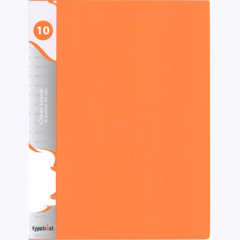 Σουπλ Α4 10 Θέσεων Πορτοκαλί Fluo - Typotrust