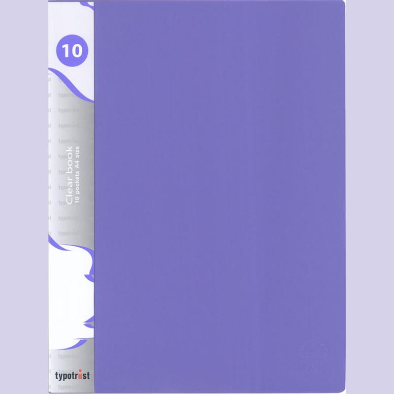 Typotrust Σουπλ Α4 10 Θέσεων Μωβ Fluo