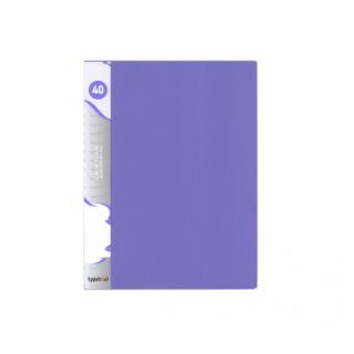 Σουπλ Α4 40 Θέσεων Μωβ - Typotrust