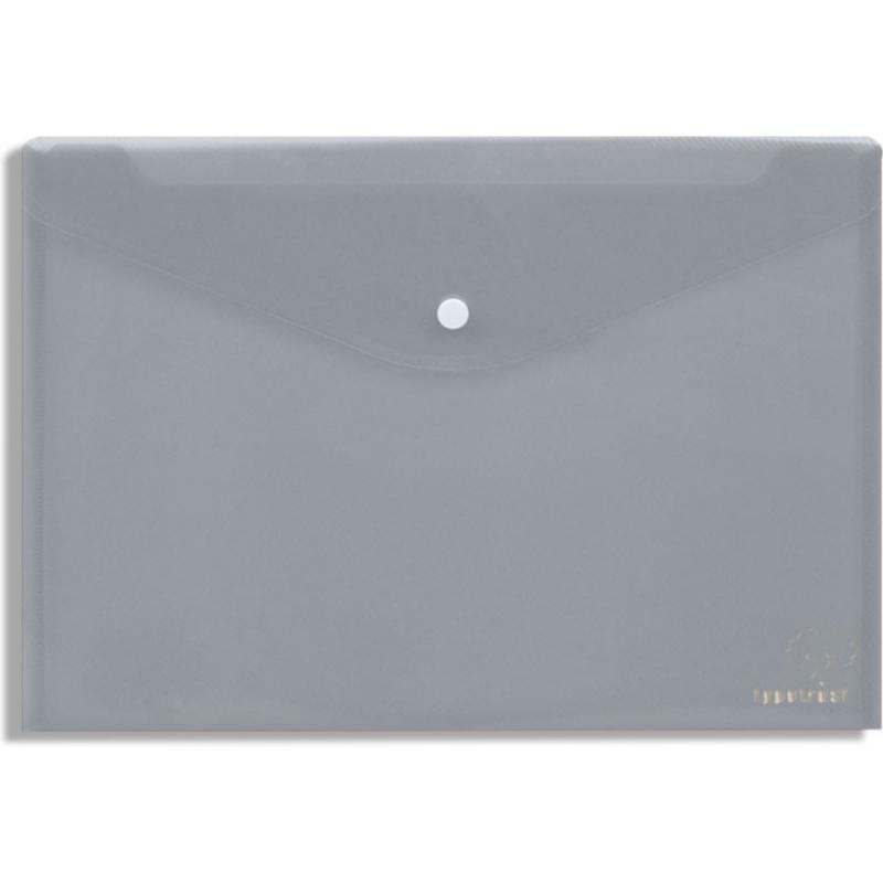 Φάκελος Κουμπί Α4 Γκρι - Typotrust
