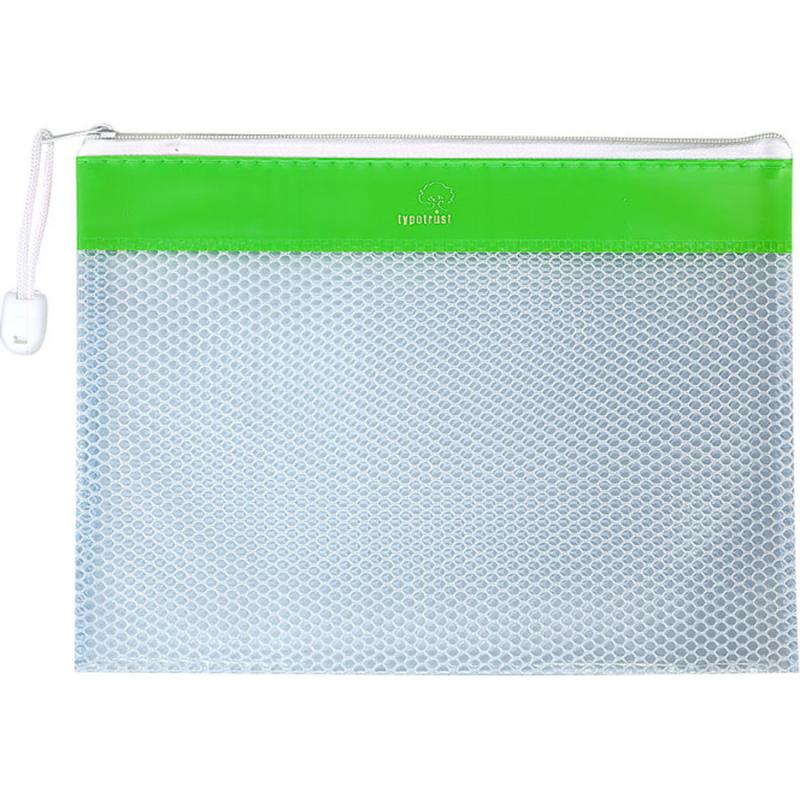 Τσαντάκι Φερμουάρ 24 χ 17 Πράσινο - Typotrust