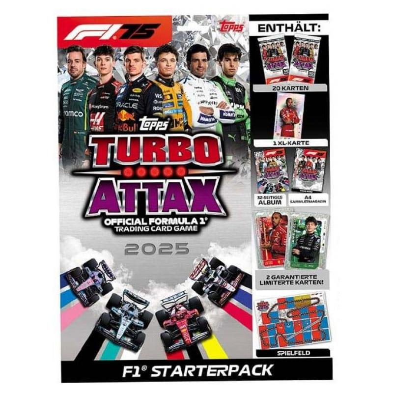 Formula 1 Turbo Attax TCG 2025 F1 Starterpack (German Version)