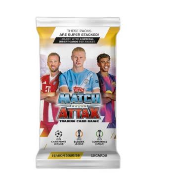Topps - UEFA Champions League Match Attax Trading Cards 2025/26 Booster Pack