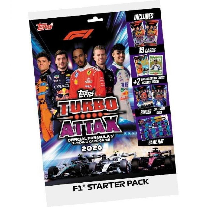 Formula 1 Turbo Attax 2026 Trading Cards Starter Set
