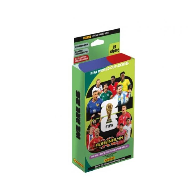 Panini World Cup 2026 Adrenalyn XXL Blister (24 Κάρτες + 2 Lim. + 2 XXL Limited)