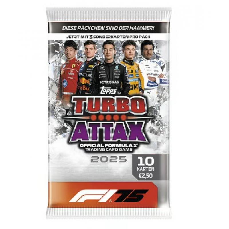 Topps Formula 1 Turbo Attax TCG 2025 Booster Pack