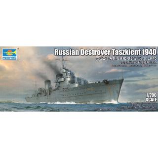 Trumpeter: Russian Destroyer Taszkient 1940 in 1:700