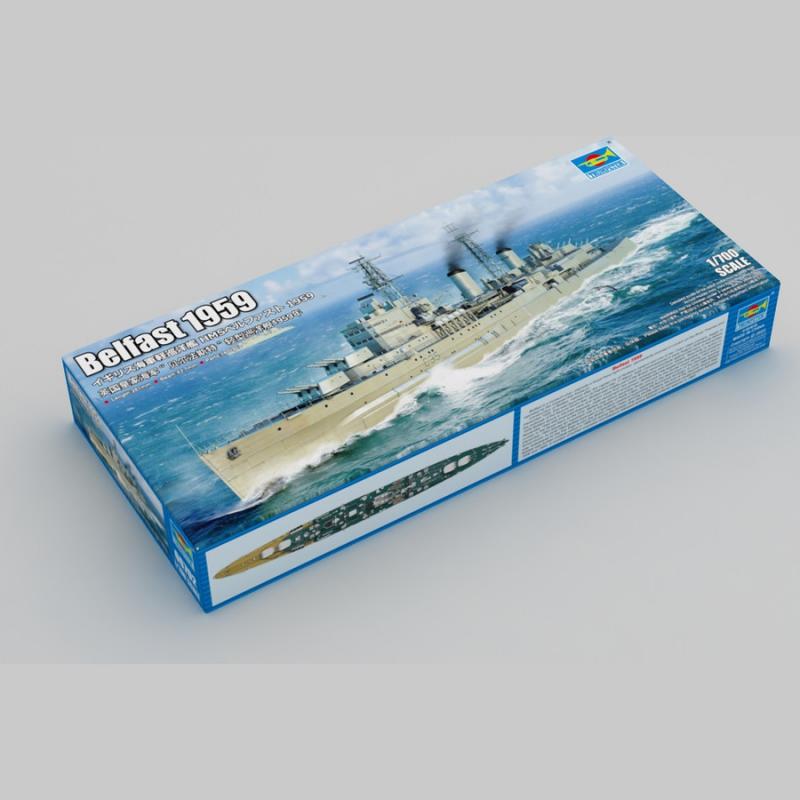 Trumpeter: Belfast 1959 in 1:700