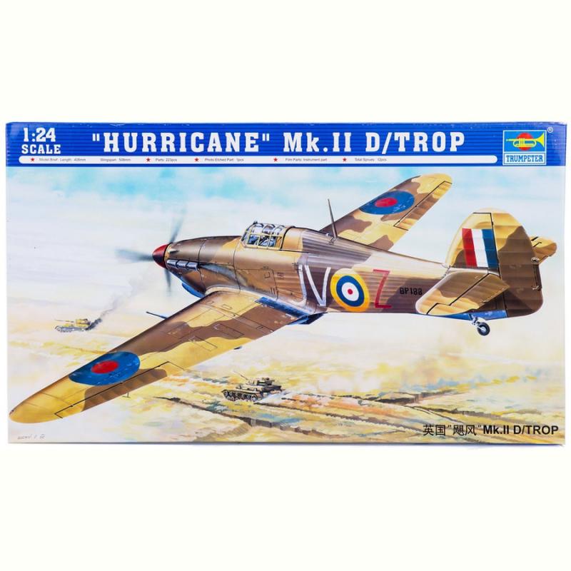 Trumpeter: Hawker Hurricane IID Trop in 1:24