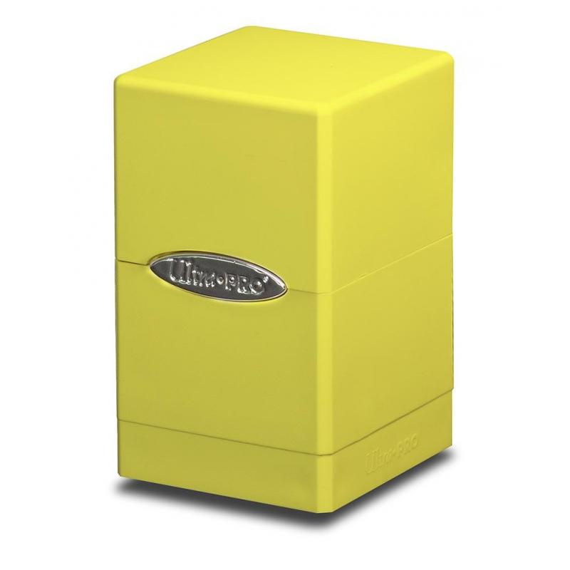 Ultra Pro - Deck Box - Satin Tower - Bright Yellow