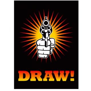 Legion: Gloss Sleeve - DRAW! (50 Sleeves)