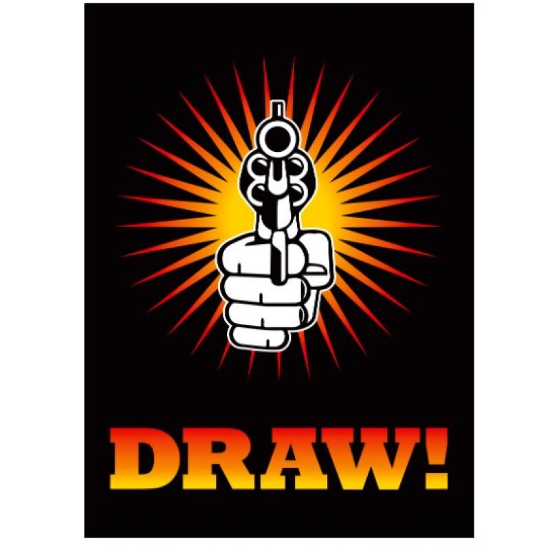 Legion: Gloss Sleeve - DRAW! (50 Sleeves)