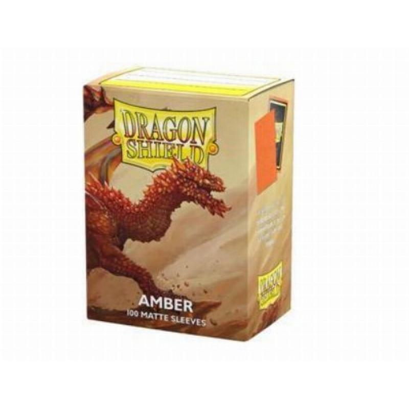 Dragon Shield Standard Sleeves - Matte Amber (100 Sleeves)