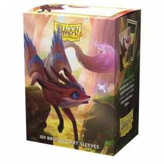 Dragon Shield Standard size Brushed Art Sleeves - The Fawnix (100 Sleeves)