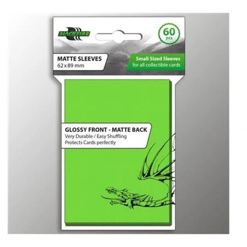 Blackfire Small Sleeves - Lime Green (60 Sleeves)