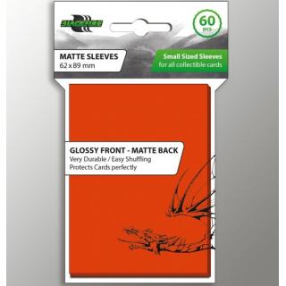 Blackfire Small Sleeves - Orange (60 Sleeves)