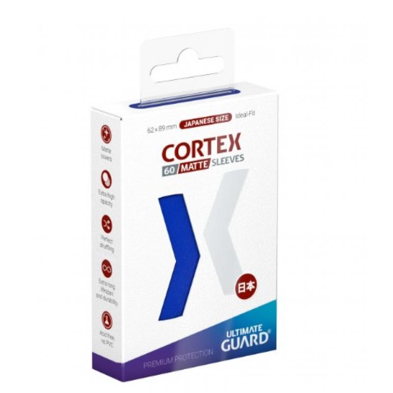 Ultimate Guard Cortex Sleeves Matte Japanese Size (60) - Blue