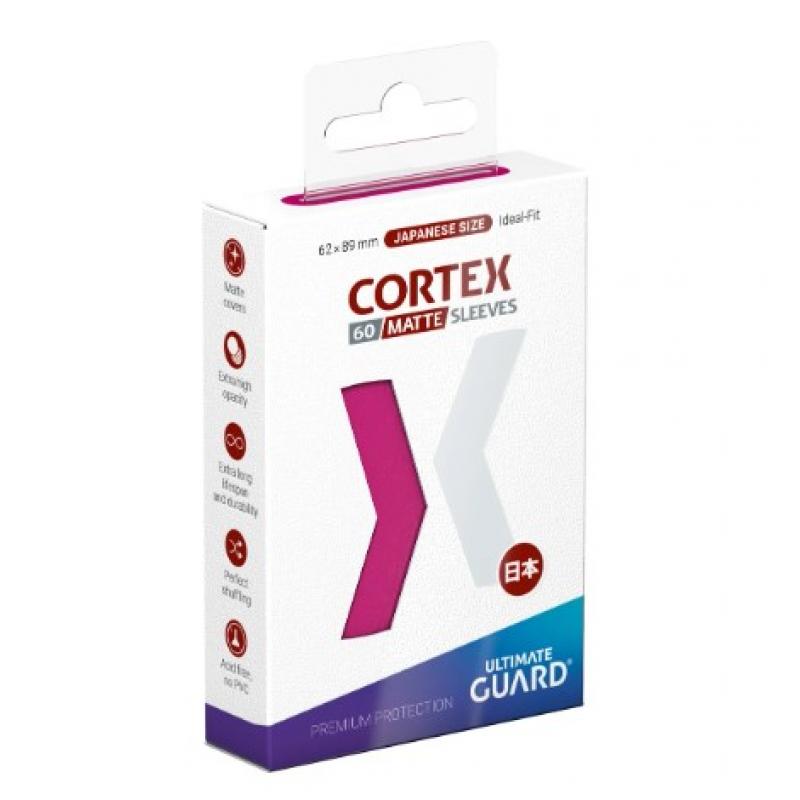 Ultimate Guard Cortex Sleeves Matte Japanese Size (60) - Pink