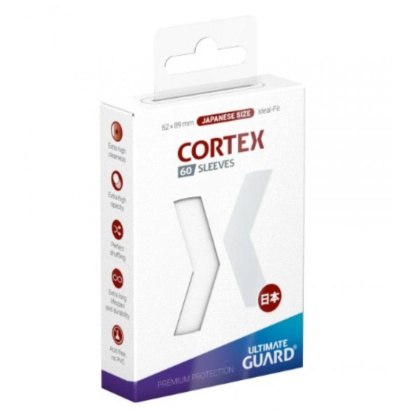 Ultimate Guard Cortex Sleeves Japanese Size (60) - White