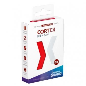 Ultimate Guard Cortex Sleeves Japanese Size (60) - Red