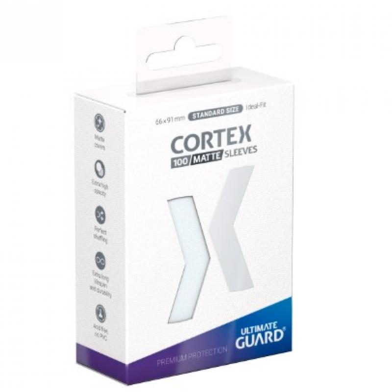 Ultimate Guard Cortex Sleeves Matte Standard Size (100) - Transparent