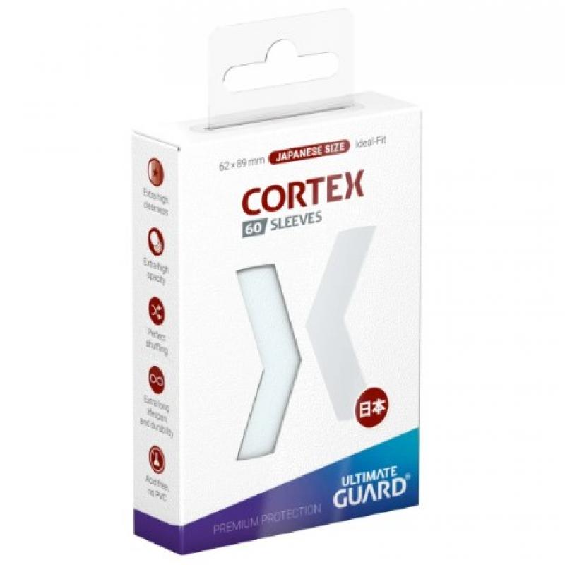 Ultimate Guard Cortex Sleeves Japanese Size (60) - Transparent