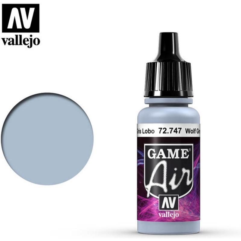 Game Air Acrylic Paint - Vallejo 17ml - Wolf Grey 72747