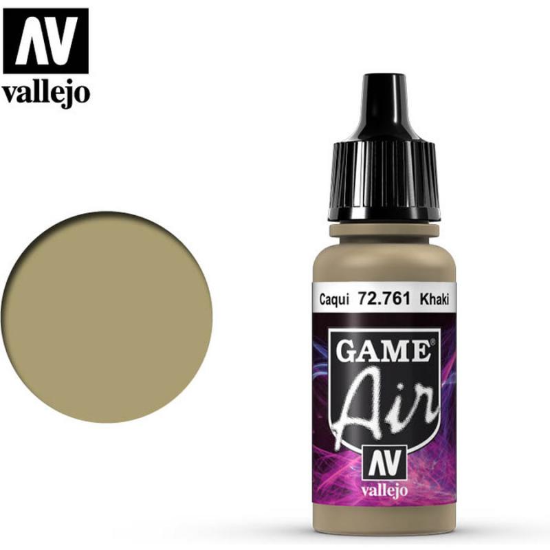 Game Air Acrylic Paint - Vallejo 17ml - Khaki 72761