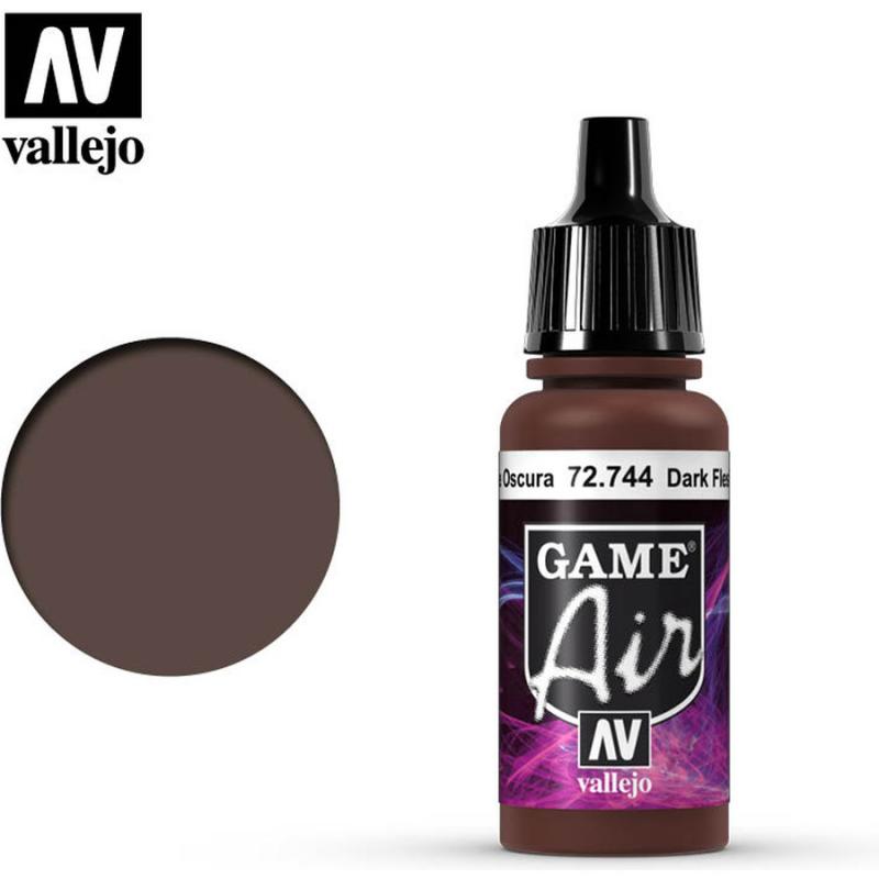 Game Air Acrylic Paint - Vallejo 17ml - Dark Fleshtone 72744