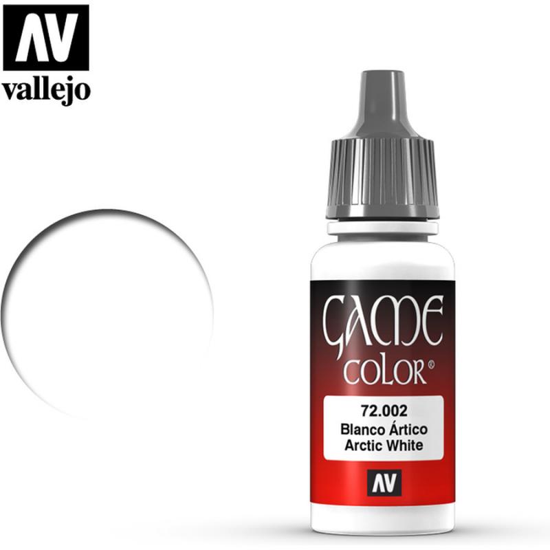 Game Color Acrylic Paint - Vallejo 17ml - White Primer 72002