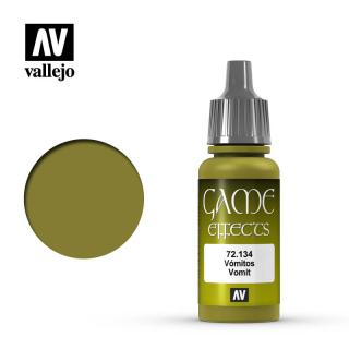 Game Color Acrylic Paint - Vallejo 17ml - Vomit 72134