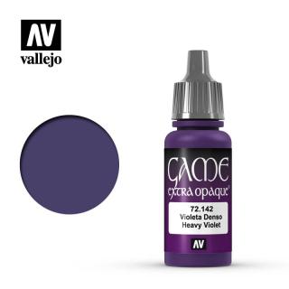 Game Color Acrylic Paint - Vallejo 17ml - Extra Opaque Heavy Violet 72142