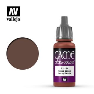 Game Color Acrylic Paint - Vallejo 17ml - Extra Opaque Heavy Siena 72154