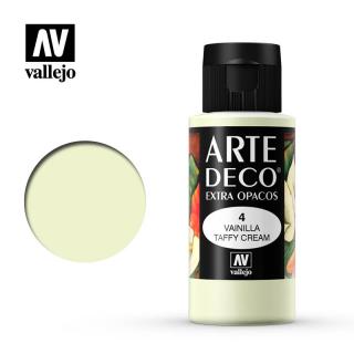 Art Deco Acrylic Paint - Vallejo 60ml - Taffy Cream 85004