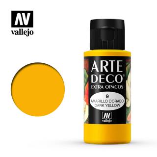 Art Deco Acrylic Paint - Vallejo 60ml - Cadmium Yellow 85009