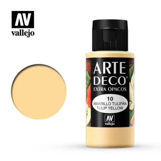 Art Deco Acrylic Paint - Vallejo 60ml - Tulip Yellow 85010
