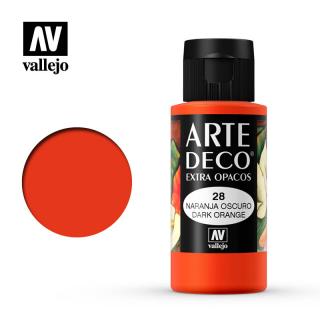 Art Deco Acrylic Paint - Vallejo 60ml - Oscuro 85028