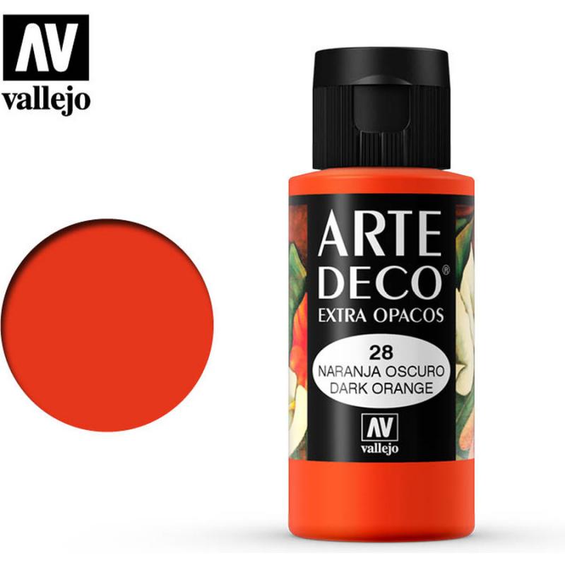 Art Deco Acrylic Paint - Vallejo 60ml - Oscuro 85028
