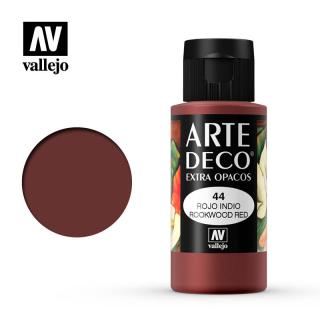Art Deco Acrylic Paint - Vallejo 60ml - Rookwood Red 85044