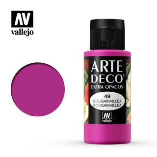 Art Deco Acrylic Paint - Vallejo 60ml - Bougainvilla 85049