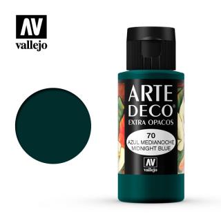 Art Deco Acrylic Paint - Vallejo 60ml - Midnight Blue 85070