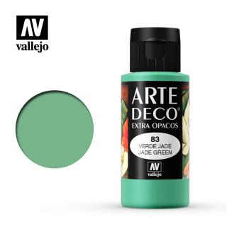 Art Deco Acrylic Paint - Vallejo 60ml - Jade Green 85083